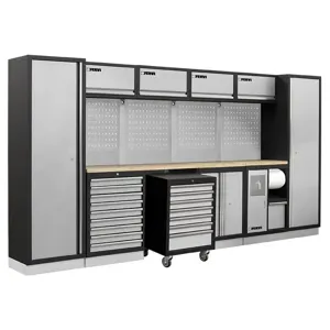 FERVI A007P Workshop Modular Furniture, 3920 x 498 x 2000 mm Size | CF3REC