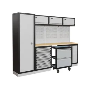 FERVI A008S Workshop Modular Furniture, 2640 x 498 x 2000 mm Size | CF3REK