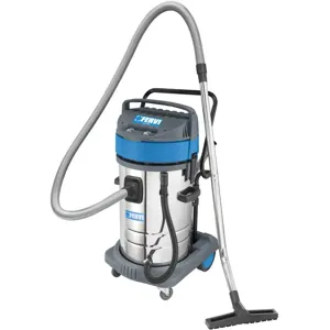 FERVI A040/802 Industrial Wet And Dry Vacuum Cleaner, 2 Motors, 80L Capacity, 2kW | CJ4LCX