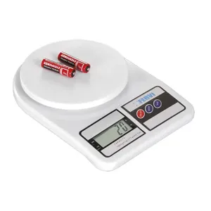 FERVI B003/5/1 Electronic Digital Scale, 5 kg Capacity, 1 g Reading | CF3TFN