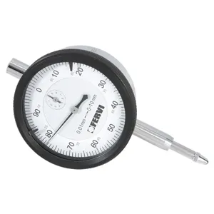 FERVI C002 Dial Indicator, 60 mm Dial Size, 10 mm Range | CF3TCZ