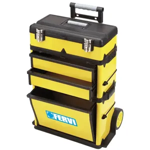 FERVI C087 Tool Rolling Cabinet, 560 x 350 x 770mm Dimensions | CF3REW