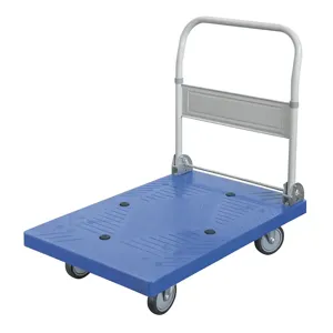 FERVI C300 Platform Trolley, 300 kg Capacity, 900 x 600 mm, Platform Dimensions, PVC | CF3RUB