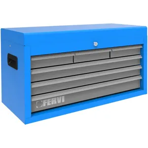 FERVI C900/A Tool Chest, 6 Drawers, 660 x 322 x 380mm Size | CJ4LBN