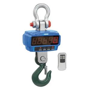 FERVI D010/0500 Digital Crane Scale, 5000Kg Capacity, Aluminum | CJ4KXN