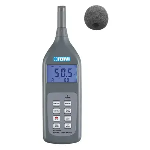 FERVI F010 Sound Level Meter, 30 - 130 dB Range, 0.1 dB Reading | CF3TFD