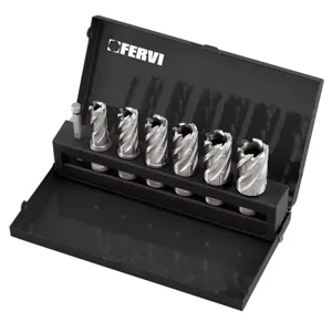 FERVI F011/6 Weldon Shank Core Drill Set | CF3TAQ