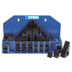 FERVI K001/12 Clamping Kit, 12 mm Slot | CF3RXM