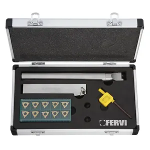 FERVI KICAN Grooving Tool Holder, Internal/External | CF3RZV