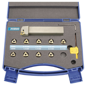 FERVI KISER25 Außengewinde-Werkzeughalter, 25 x 25 mm Schaftgröße, 150 mm Länge | CF3RZU