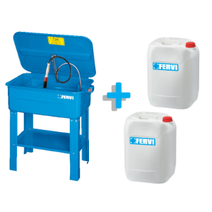 FERVI KIT0127 Degreaser Cleaning Tank, With Detergent Liquid, 75 L Tub Capacity | CF3RQD