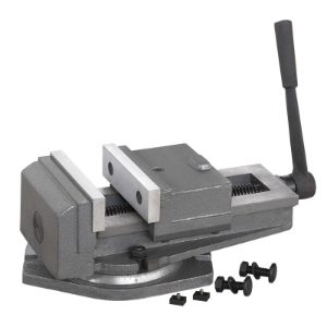 FERVI M024/160 Milling Machine Vise, With Swivel Base, 180 mm Opening, 160 x 50 mm Jaw Size | CF3RWF