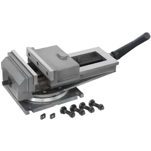 FERVI M024/250 Milling Machine Vise, With Swivel Base, 320 mm Opening, 250 x 63 mm Jaw Size | CF3RWH