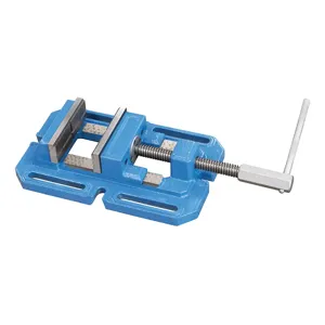 FERVI M027/200 Drill Press Vise, 200 mm Opening, 200 x 60 mm Jaw Size | CF3RWP