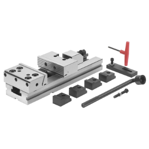 FERVI M028/150/400 Modularer Schraubstock, 0.02 mm Genauigkeit, 150 x 50 mm Backengröße, hochpräziser Stahl | CF3RVQ