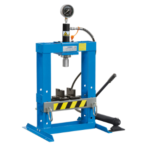 FERVI P001/10 Hydraulic Shop Press, 10000 kg Capacity, 69 MPa Max. Pressure | CF3RQT