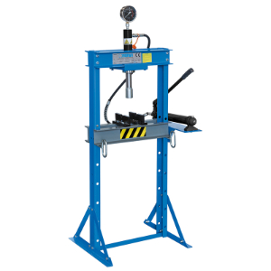 FERVI P001/12 Hydraulic Shop Press, 12000 kg Capacity, 69 MPa Max. Pressure | CF3RQR