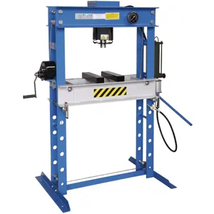 FERVI P001/45 Hydraulic Shop Press, With Pneumatic Control, 45000 kg Capacity | CF3RQP