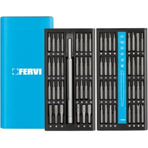 FERVI PI063 Multifunction Repair Tool Kit, 63 Pieces | CJ4KUW