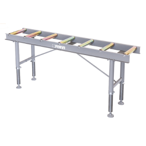 FERVI R001/07 Roller Stand, Adjustable Height, 400 kg Capacity, 250 mm Rollers Distance | CF3RMF