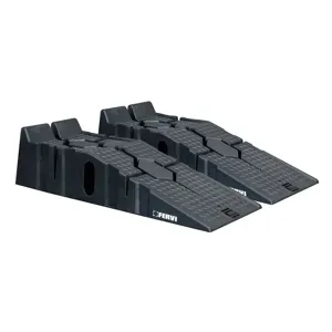 FERVI R015 Car Ramps Set, 2.5 Ton, 240mm Max. Tire Width, 2 Pieces | CJ4LDE