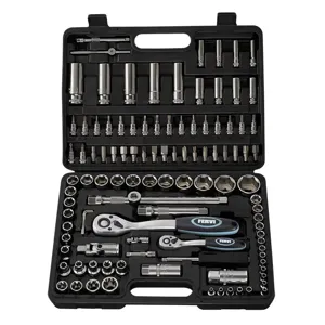 FERVI S108 Socket Set, 1/4 and 1/2 Inch Socket Size | CF3RCA