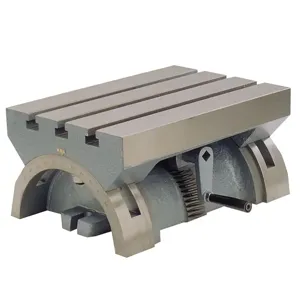 FERVI T004/600 Adjustable Angle Plate, 610 x 305 x 253 mm Dimensions, 16 mm Slot Size | CF3RXL