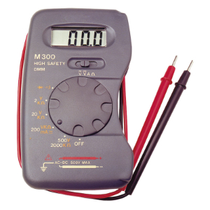 FERVI T051 Pocket Digital Multimeter, 200 mA Direct Current, 2, 500 VDC Voltage | CF3TER