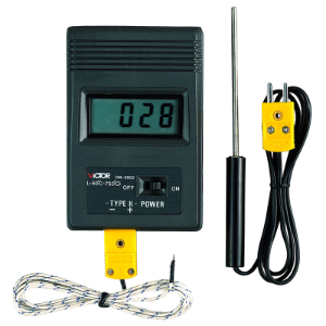 FERVI T054 Pocket Digital Temperature Meter, 50 - 1100 Degree C Range | CF3TEZ