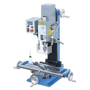 FERVI T059/28V Geared Drilling Milling Machine, 28 mm Drilling Capacity, 230V, 1.1 kW Motor | CF3RLG