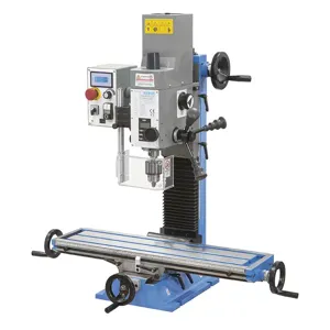 FERVI T061A Geared Drilling Milling Machine, 16 mm Drilling Capacity, 230V, 1.1 kW Motor | CF3RLH