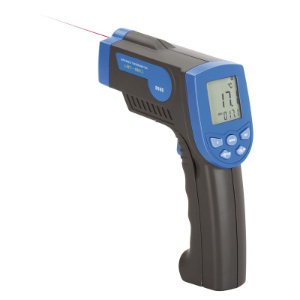 FERVI T068 Infrarot-Temperaturmessgerät, Laserpointer, Bereich 30–550 °C | CF3TEX