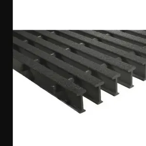 FIBERGRATE 872370 Fiberglass Pultruded Grating, Structural Grating, 2 Inch Overall Height | CP4ZPY 49AL40