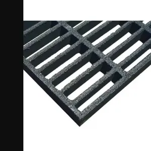 FIBERGRATE 878842 Fiberglass Grating 36 x 120 Inch Dark Gray | AA7XZG 16U506