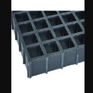 FIBERGRATE 878872 Fiberglass Grating 48 x 48in Dark Gray | AA7XZY 16U521