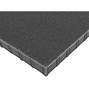 FIBERGRATE 879070 Grating Covered 1 5/8 Inch Th Square 4 x 12 Feet Gry | AD6UWF 4ATV8