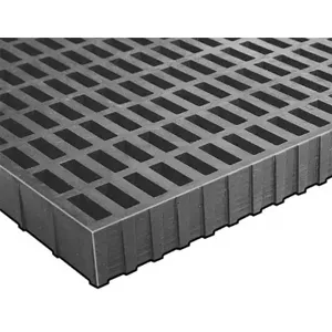 FIBERGRATE 879630 Fiberglass FRP Grating, Fibergrate, Impact Resistant Grating, High Load Capacity Grating | CP4ZKP 804AW8