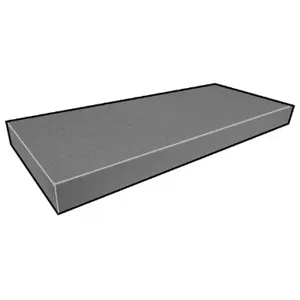 FIBERGRATE 879520 Stair Tread Coverd 2 1/8x12 1/4 Inch 12 Feet | AD6UXK 4ATZ5