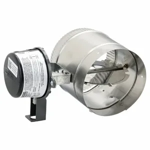 FIELD CONTROLS GVD-6PL Motorized Damper 6 1/2 Inch L, 10 7/8 Inch H, 6 1/2 Inch W | CP4ZTC 45DX55