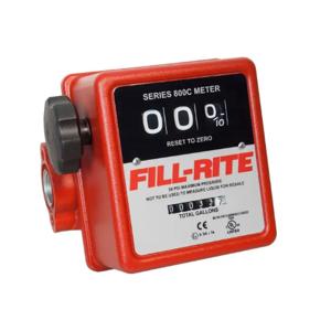 FILLRITE 807C Liquid Mechanical Flowmeter, 3/4 Inch FNPT Connection | AH2BQF 24KJ09