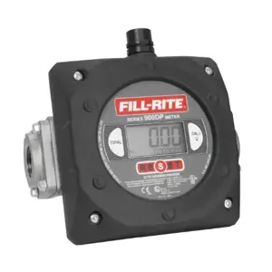 FILLRITE 900CDPX Mechanical Flowmeter, 1 Inch Connection Size, FNPT, B20/Diesel/E15/Gasoline/Kerosene | CP4ZXT 48YA61