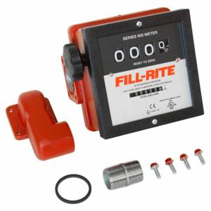 FILLRITE 901CMK300 Mechanical Flowmeter, 1 Inch Connection Size, FNPT, B20/Diesel/E15/Gasoline/Kerosene | CP4ZXV 48YA55