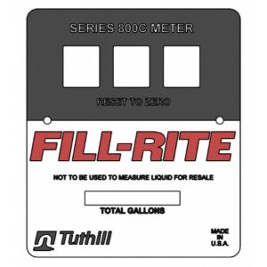 FILLRITE KIT800FPP Frontplatten-Kit | AG9DWR 19NK87