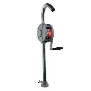 FILLRITE SD62 Rotary Hand Pump, Cast Iron Housing, Pail Spout, Tank Mount | AH9KCJ 3MMD4