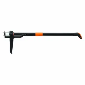 FISKARS 339950 Stand-Up Weed Remover, Plastic, 4 Inch Blade Length, 39 Inch Handle Length | CP6AJA 49AJ37