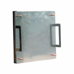 FLAME GARD 6EJA2 Duct Access Door, 8 Inch X 8 Inch, 16 Ga, Steel, Thumbscrews, 2, 300 Deg F | CP6AKE