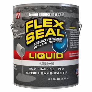 FLEX SEAL FSLFSCLRR01 Flex Seal Liquid 1 Gallone Klar, Gummi, Klar, 1 Gallone Behälter | CP6BDG 61TJ29