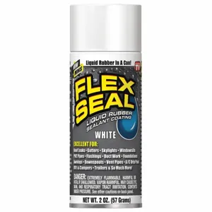 FLEX SEAL FSWHTMINI Leak Sealer, White | CE9YMX 55KE49