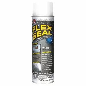 FLEX SEAL FSWHTR20 Leak Sealer, White | CE9YMW 55KE50