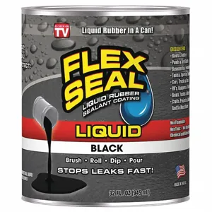 FLEX SEAL LFSBLKR32 Leak Sealer, Black | CE9YNF 55KE52